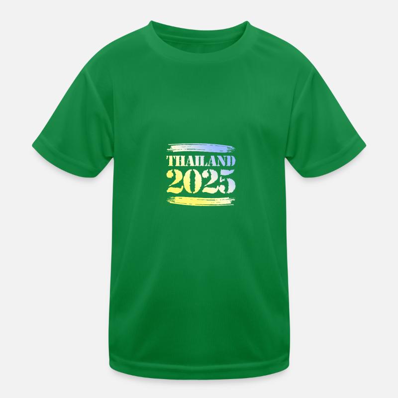 Thailand 2025 Kinder Funktions-T-Shirt