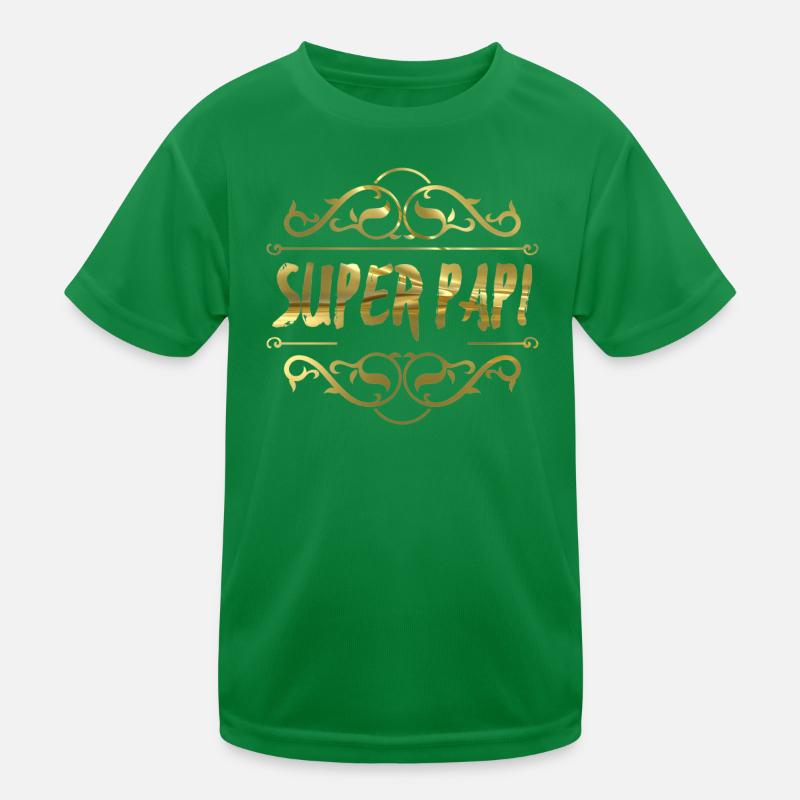 Super Papi Kinder Funktions-T-Shirt
