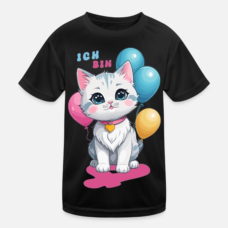 Ich bin Vier Jahre alt ! Kinder Funktions-T-Shirt