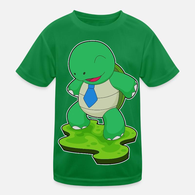 Schildkröte Krawatte Kinder Funktions-T-Shirt