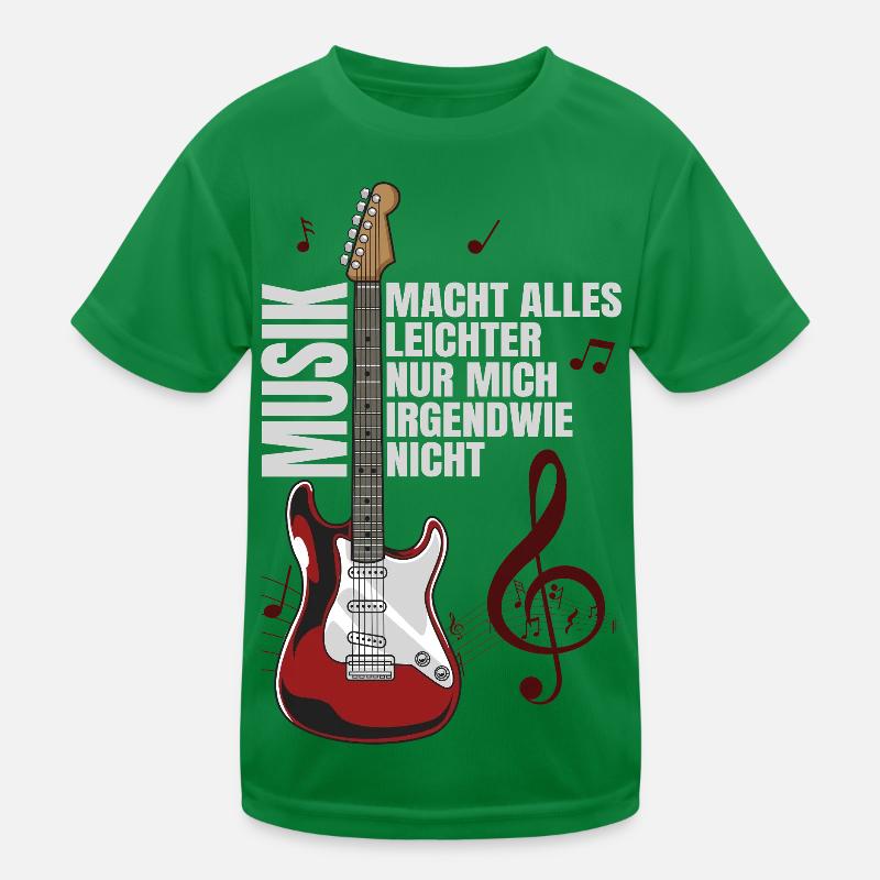 La musique facilite tout T-shirt sport Enfant