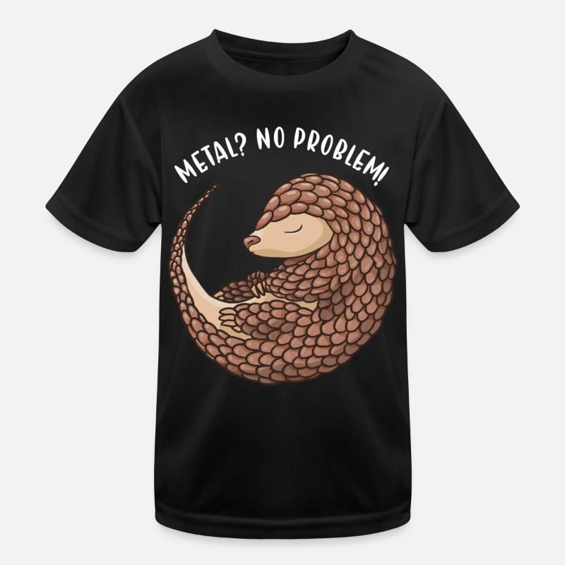 Matal ? Aucun problème! Pangolin T-shirt sport Enfant