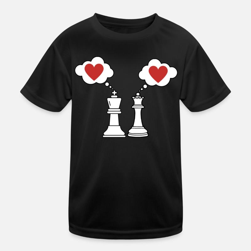 Relation Échecs Couple Cadeau Ami Petite Amie T-shirt sport Enfant