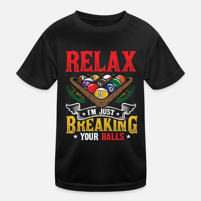 Billards Pool Players Kinder Funktions-T-Shirt