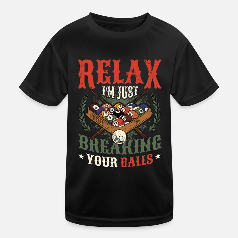 Billards Pool Players Kinder Funktions-T-Shirt