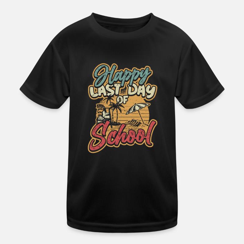 Joyeux dernier jour d’école T-shirt sport Enfant