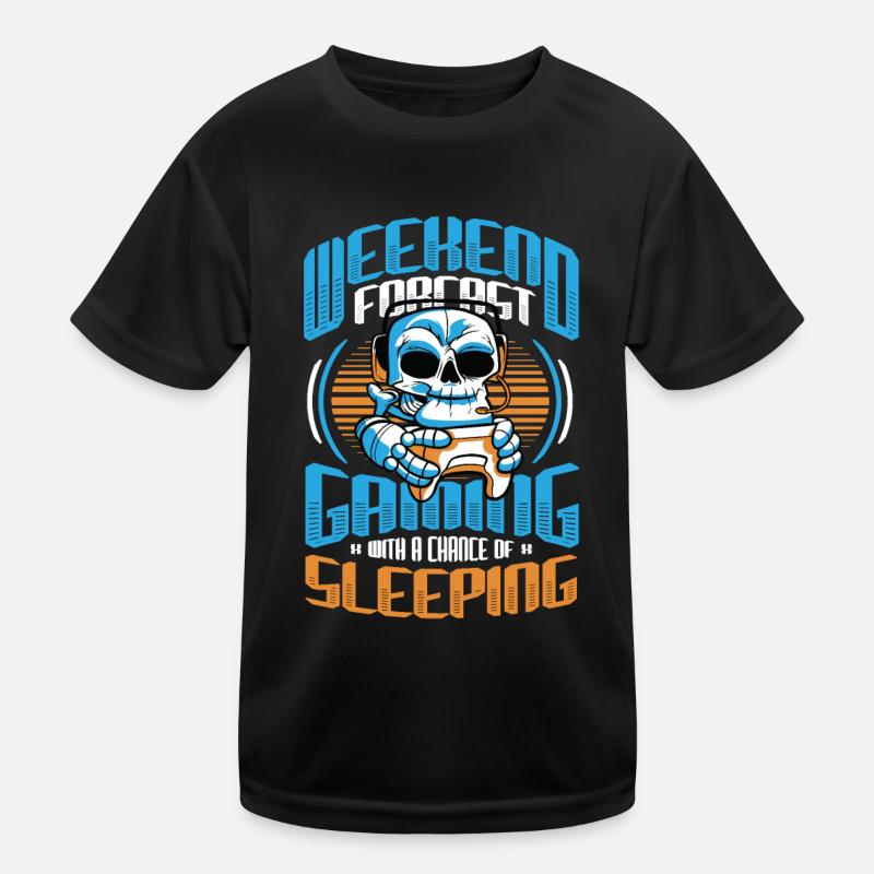 Weekend prediction gaming with a chance. Kids Functional T-Shirt