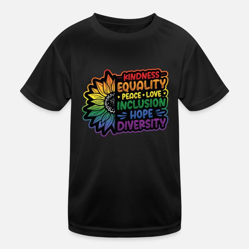 Human Rights, Social Justice Kids Functional T-Shirt