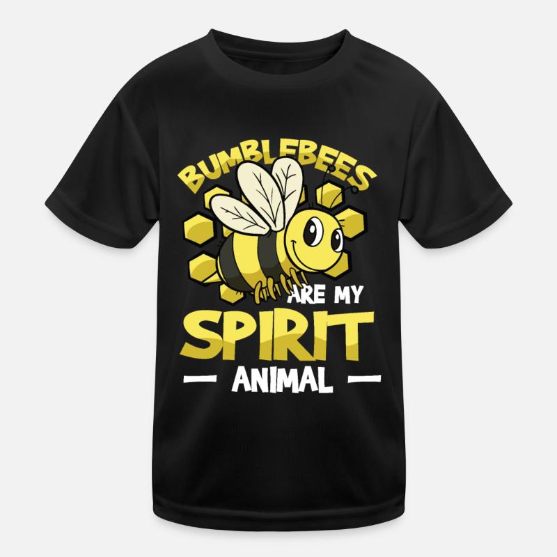 Hummeln sind mein Geist Tier Hummel Kinder Funktions-T-Shirt