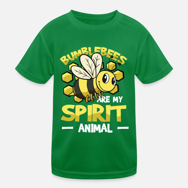 Hummeln sind mein Geist Tier Hummel Kinder Funktions-T-Shirt