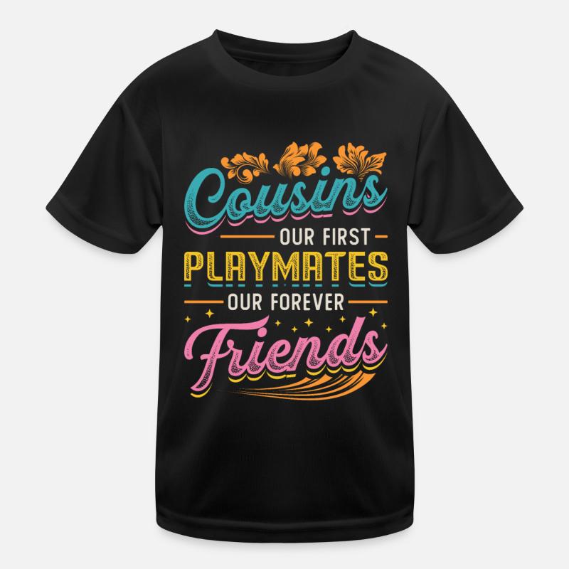 Our first Playmates, cousin crew. Kids Functional T-Shirt