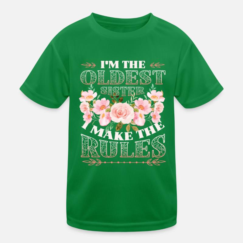 Sœur aînée, je fais les règles. T-shirt sport Enfant