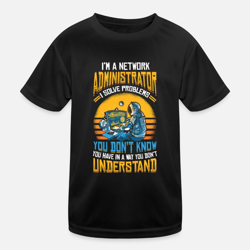 Résoudre les problèmes It-support Administrateur réseau T-shirt sport Enfant