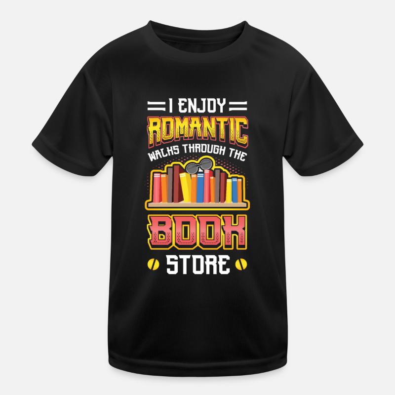 Romantische Spaziergänge Durch Den Buchladen. Kinder Funktions-T-Shirt