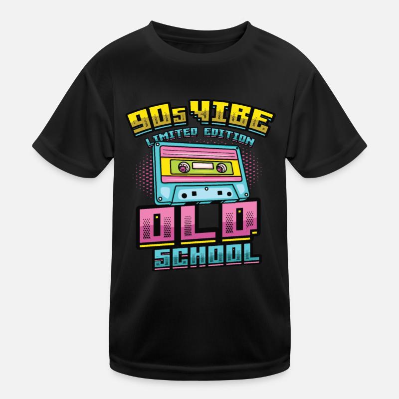 90s Vibe Édition Limitée Old School 90s Party T-shirt sport Enfant