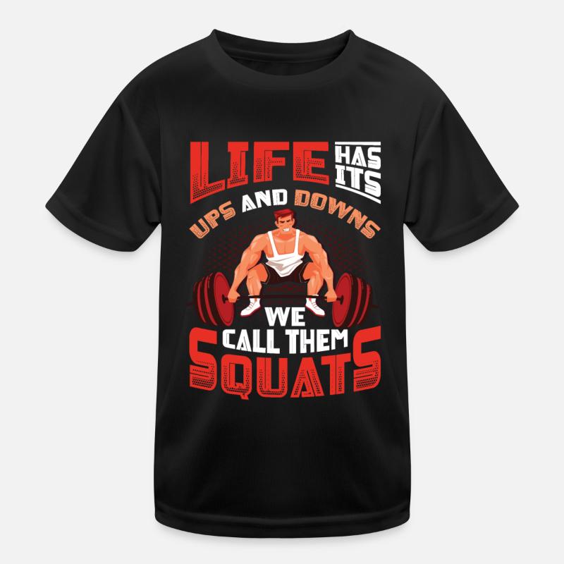 La vie a ses hauts et ses bas. T-shirt sport Enfant