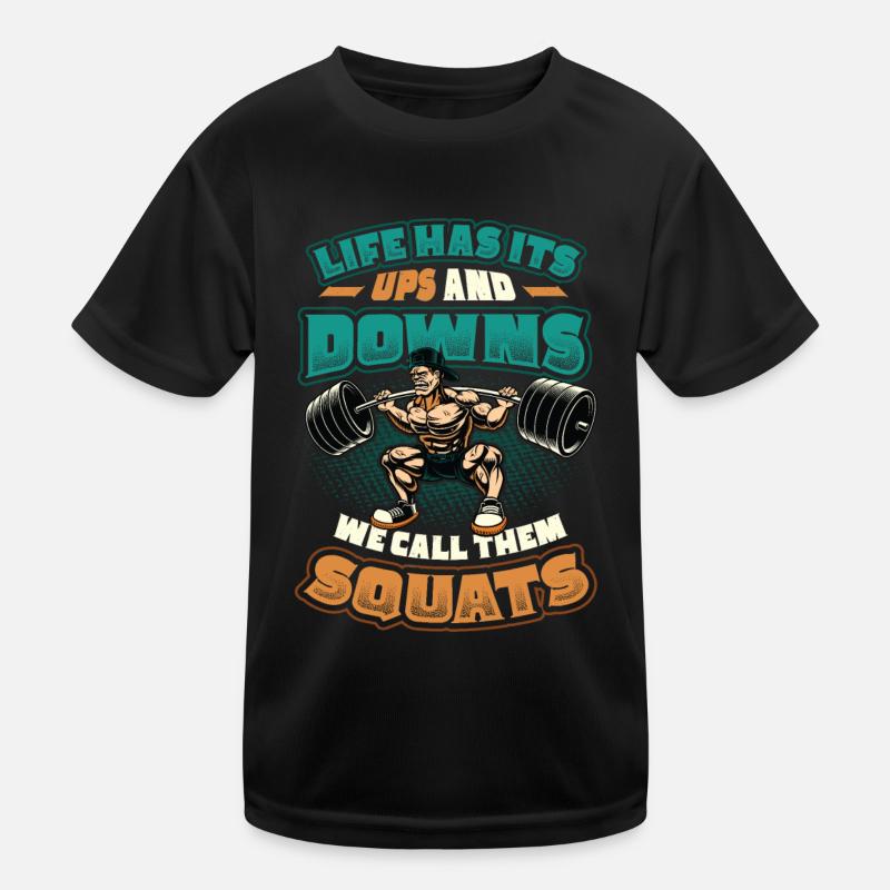 La vie a ses hauts et ses bas. T-shirt sport Enfant