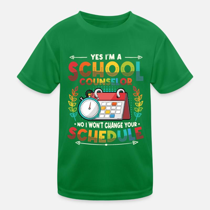 Ja, Ich Bin Ein Schulberater. Kinder Funktions-T-Shirt