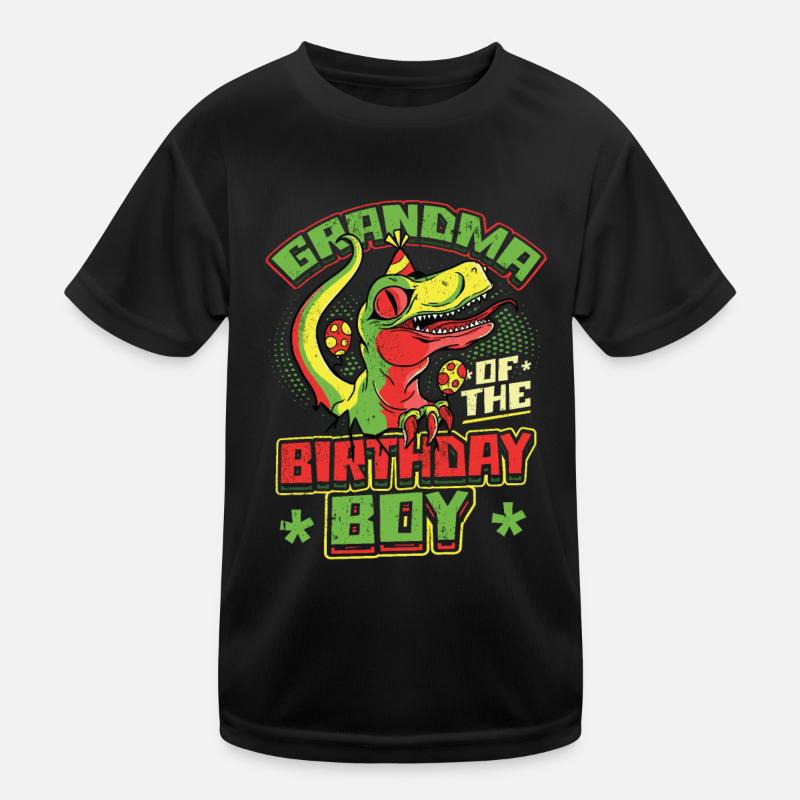 Grand-mère du garçon d’anniversaire T-shirt sport Enfant