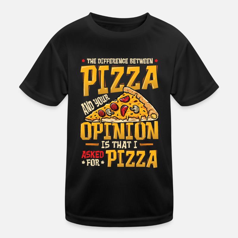 I asked for pizza. Kids Functional T-Shirt