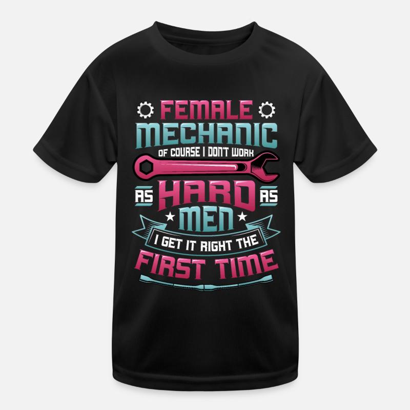 Mechanic Kids Functional T-Shirt