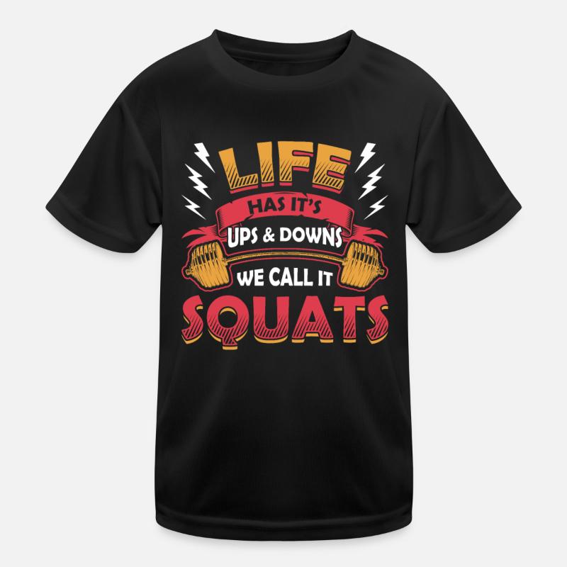 La vie a ses hauts et ses bas. T-shirt sport Enfant