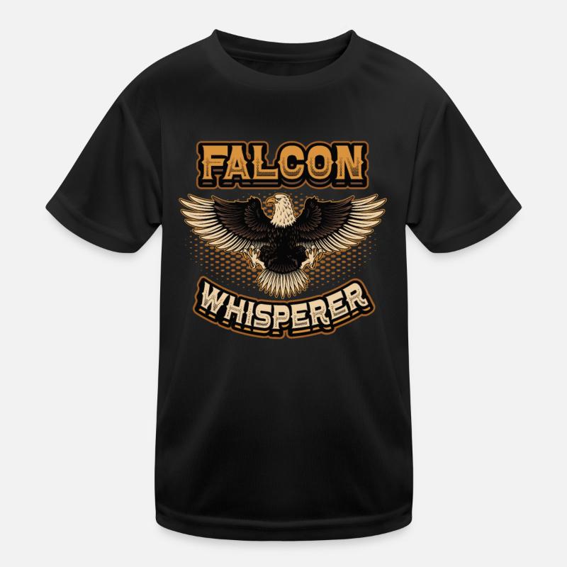 Faucon Whisperer-busard. T-shirt sport Enfant