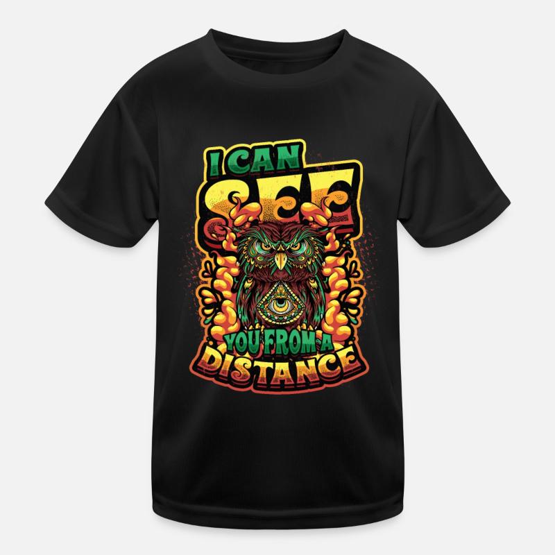 Ich Kann Dich Aus Der Ferne Sehen Taro-karten Kinder Funktions-T-Shirt