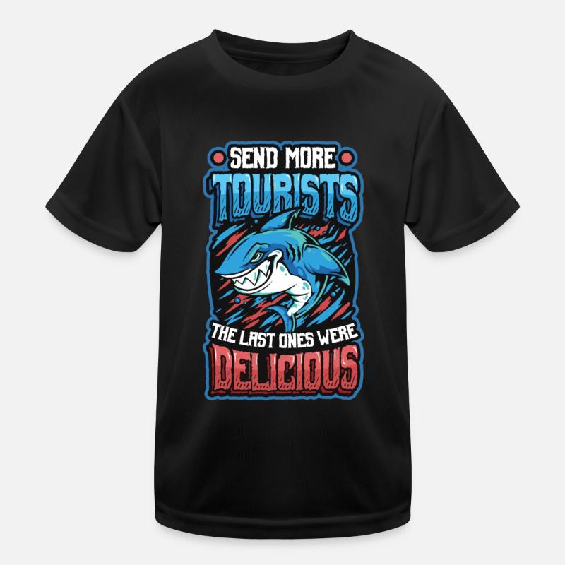 Send more tourists Kids Functional T-Shirt
