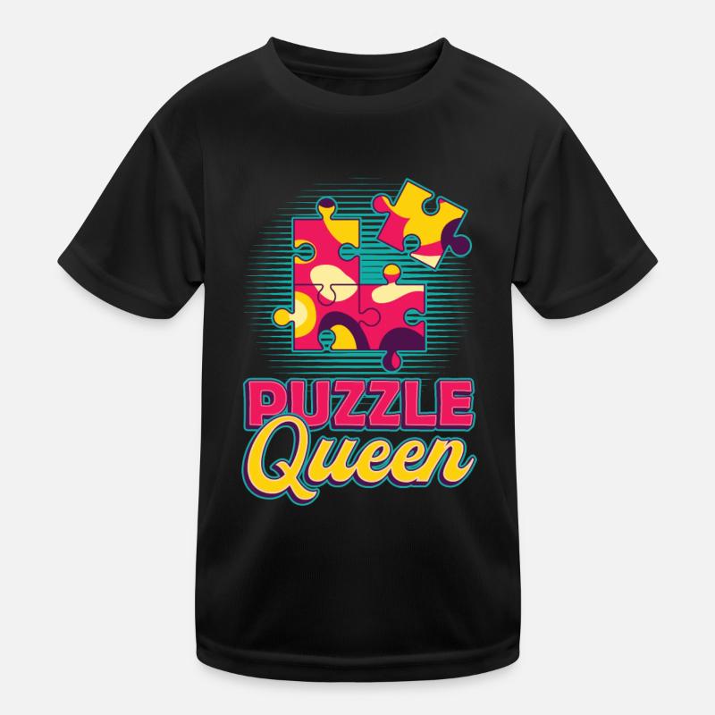 Puzzle Queen, jeu de réflexion T-shirt sport Enfant