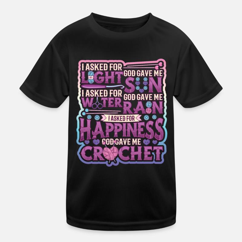 Crochet Lucky Yarns Kids Functional T-Shirt