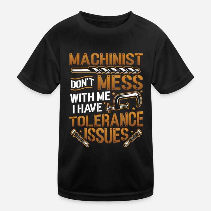 Machine operators have tolerance problems Kids Functional T-Shirt
