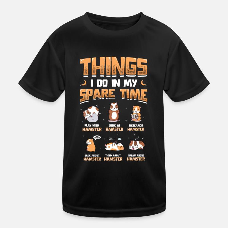 Amateurs de hamsters T-shirt sport Enfant