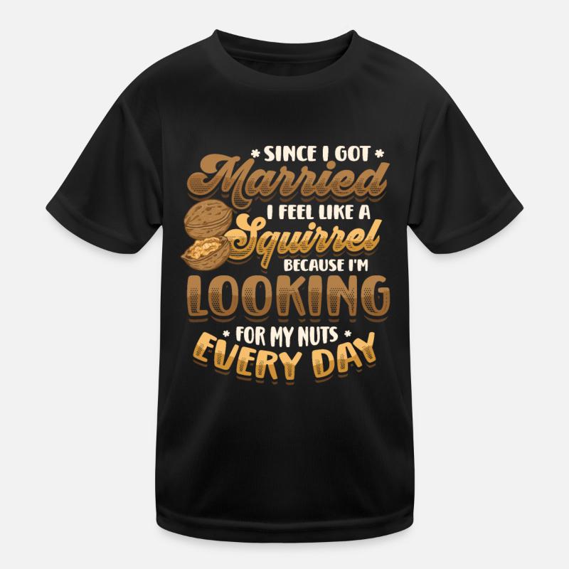 Armer Ehemann Kinder Funktions-T-Shirt