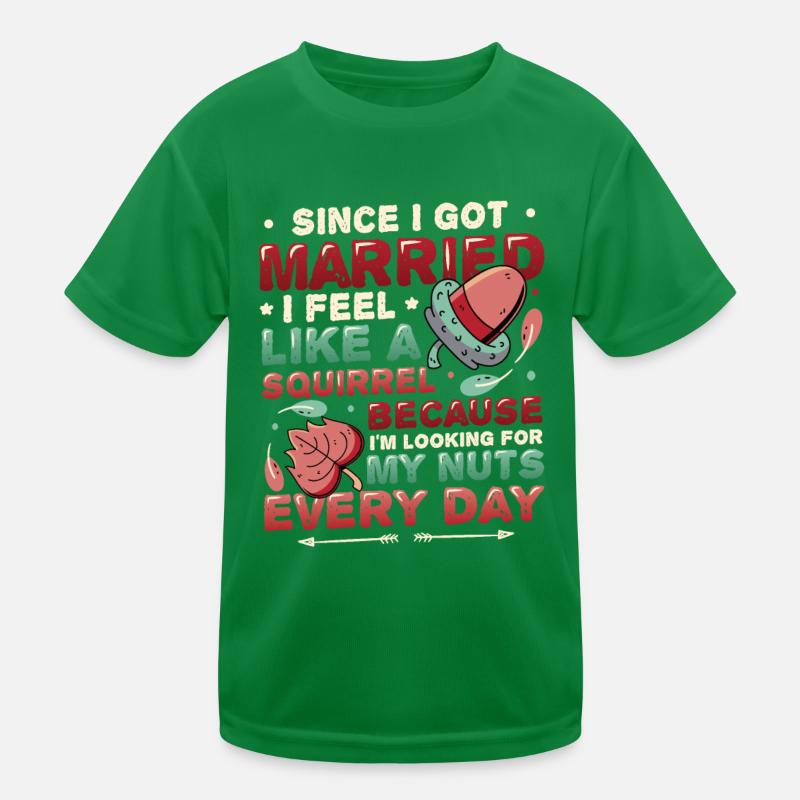 Armer Ehemann Kinder Funktions-T-Shirt