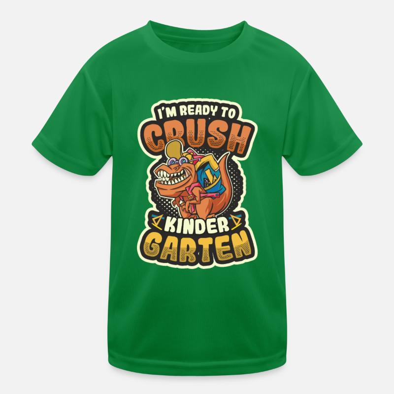 Ich Bin Bereit, Das Monster Vom 1. Tag. Kinder Funktions-T-Shirt