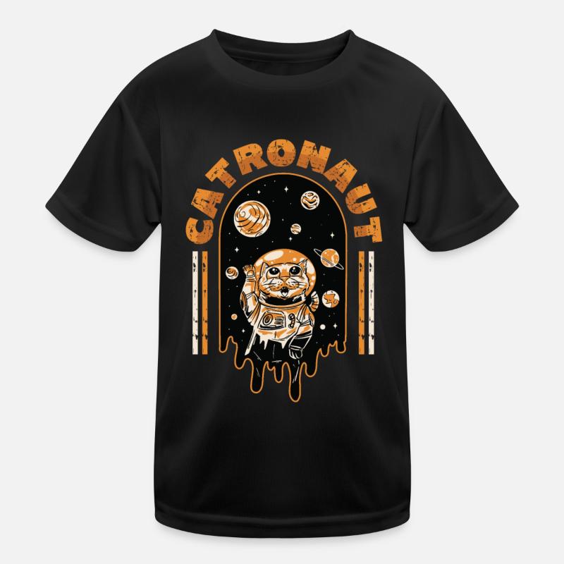 Catronaut Cat Astronaute Chat T-shirt sport Enfant