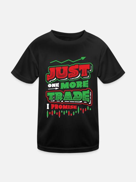 Plus qu’un seul échange que je promets - T-shirt sport Enfant - noir - Devant