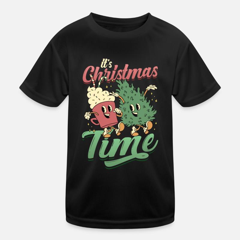 Es Ist Weihnachtszeit Kinder Funktions-T-Shirt