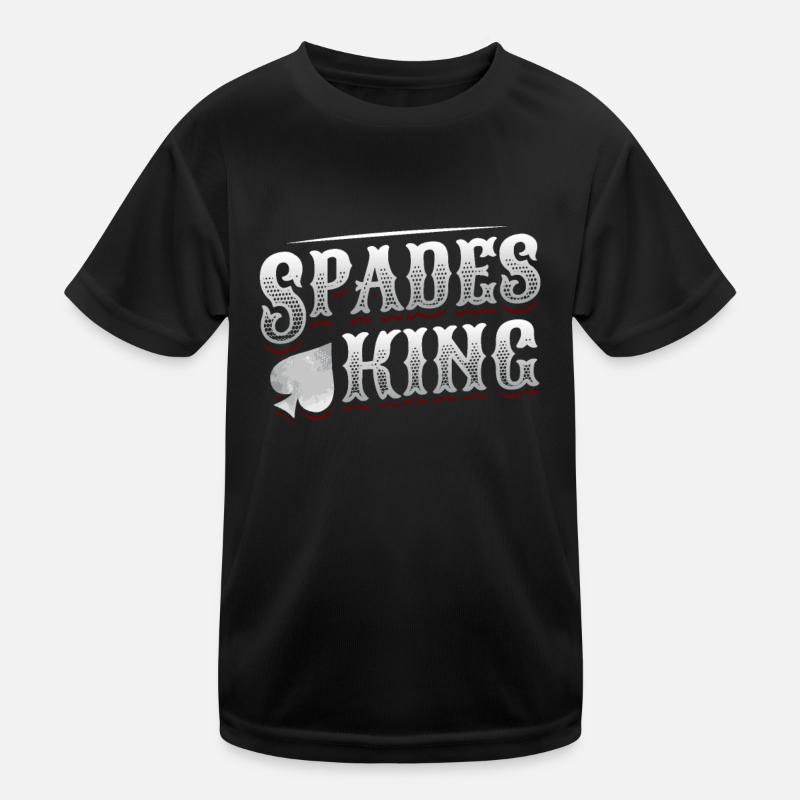 Pik König, Pik Karten Kinder Funktions-T-Shirt