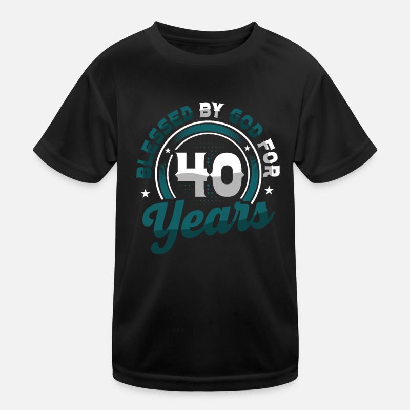 Religieux béni par Dieu depuis 40 ans T-shirt sport Enfant
