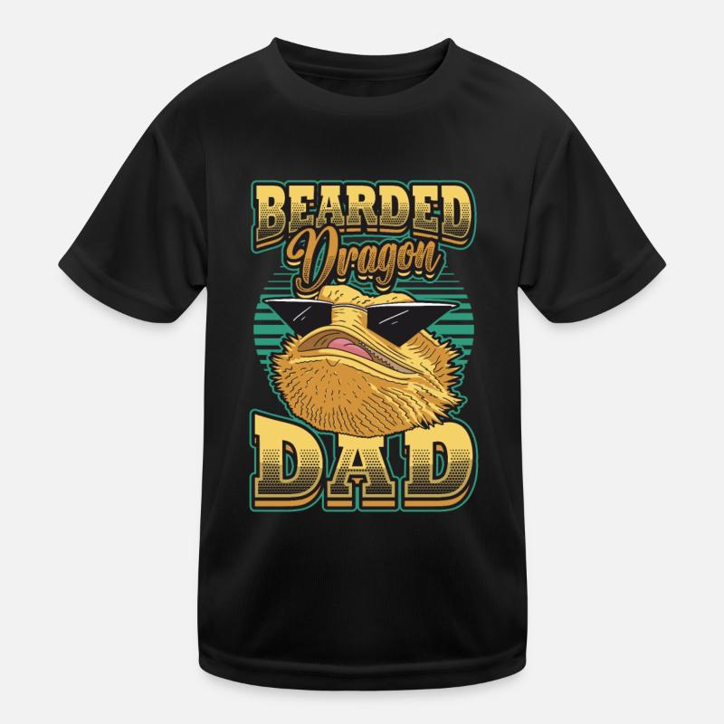 Meilleur père dragon barbu de tous les temps T-shirt sport Enfant