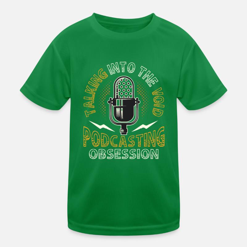 Parler dans le vide, l’obsession du podcasting T-shirt sport Enfant