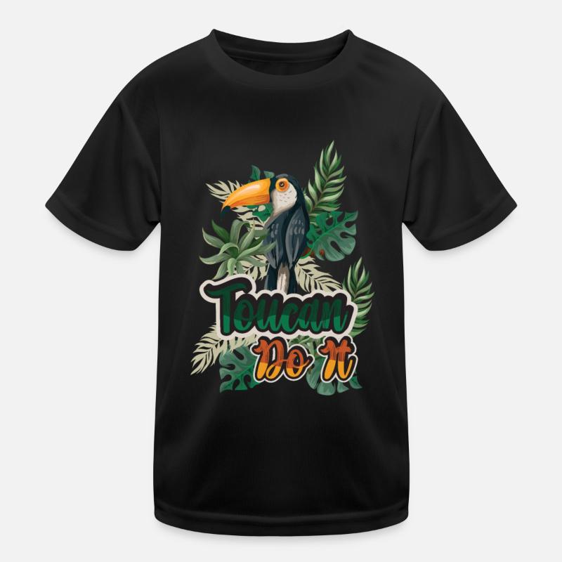 Toucan Do It Kids Functional T-Shirt