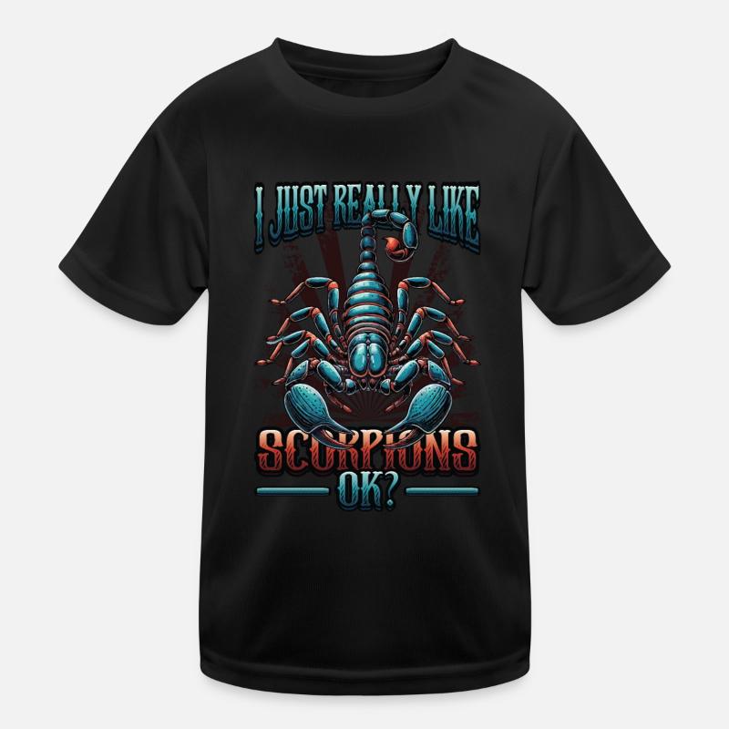 J’aime juste les scorpions T-shirt sport Enfant