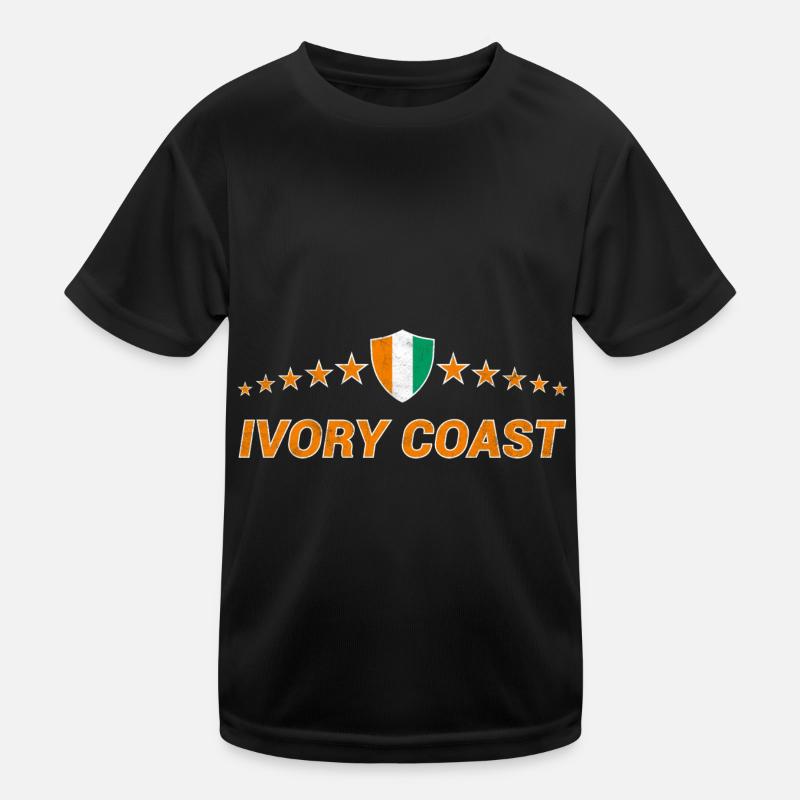 Ivory Coast Kids Functional T-Shirt