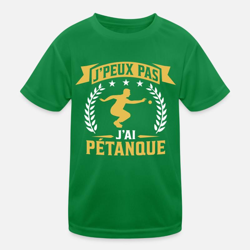 cadeau j'ai pétanque T-shirt sport Enfant