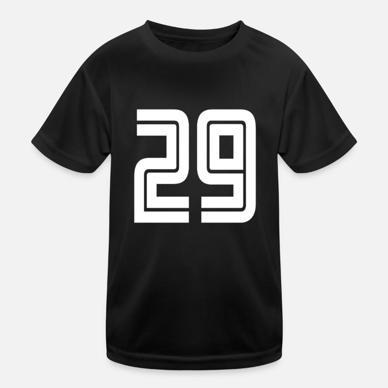 Trikotnummer 29 – Geschenk zum 29-jährigen Jubiläum Kinder Funktions-T-Shirt