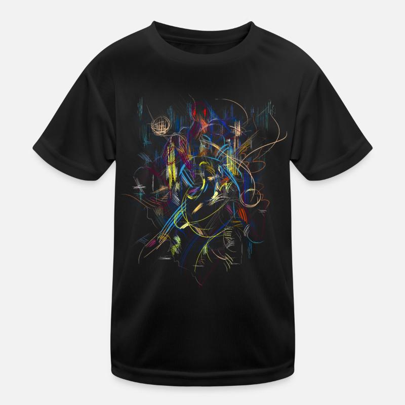 abstract Kids Functional T-Shirt