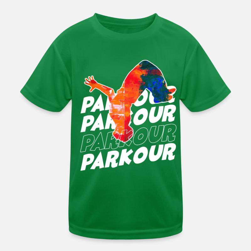 free running Kids Functional T-Shirt